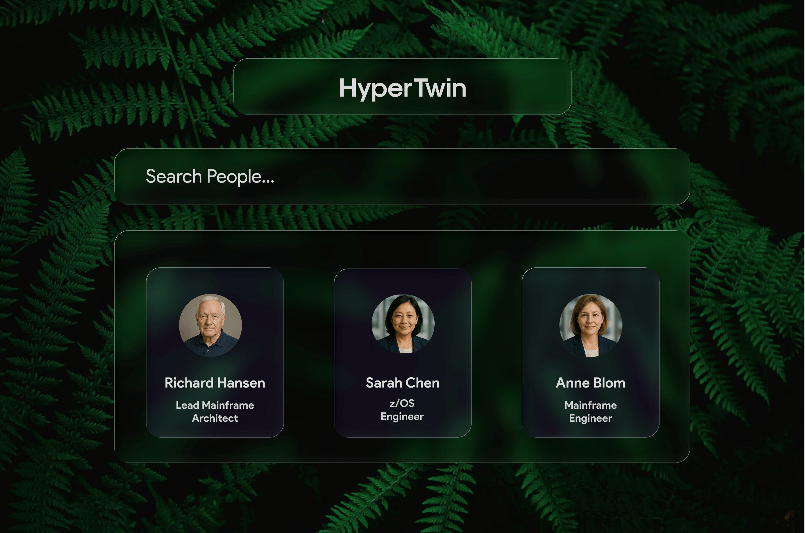 HyperTwin dashboard